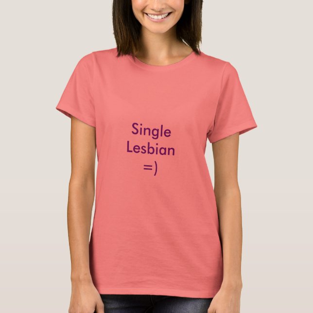 T-shirt ÚnicaLésbica=) (Frente)