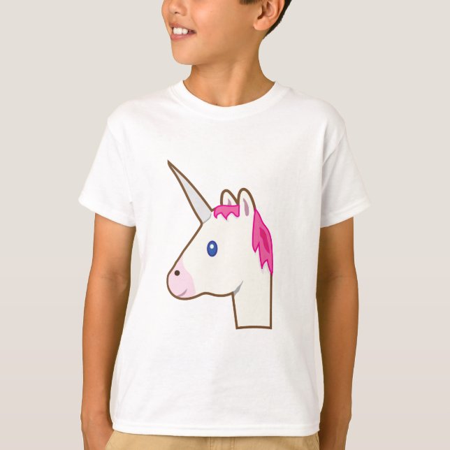 T-shirt Unicorn emoji (Frente)