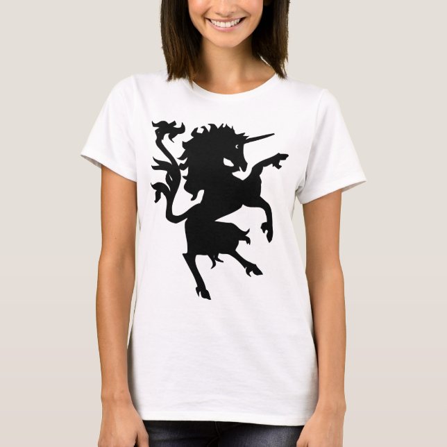 T-shirt Unicorn Rampant (Frente)
