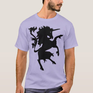 T-shirt Unicorn Rampant