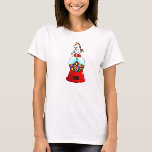 T-shirt Unicórnio Pooping Gumballs
