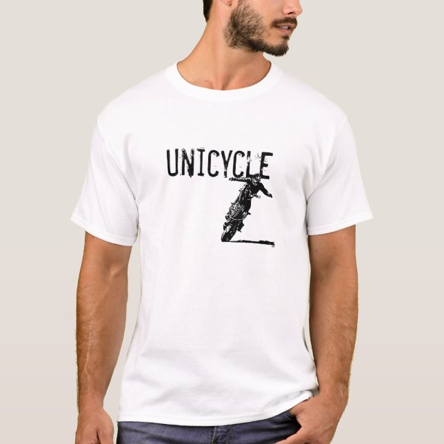 T-shirt Unicycle nenhum hander (Frente)