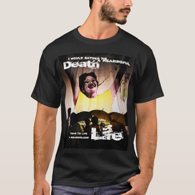 T-shirt Unidade filipina Cory Aquino (Frente)