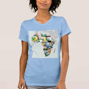 T-shirt Unidade na Diversidade: Coleção de Sinalizadores d
