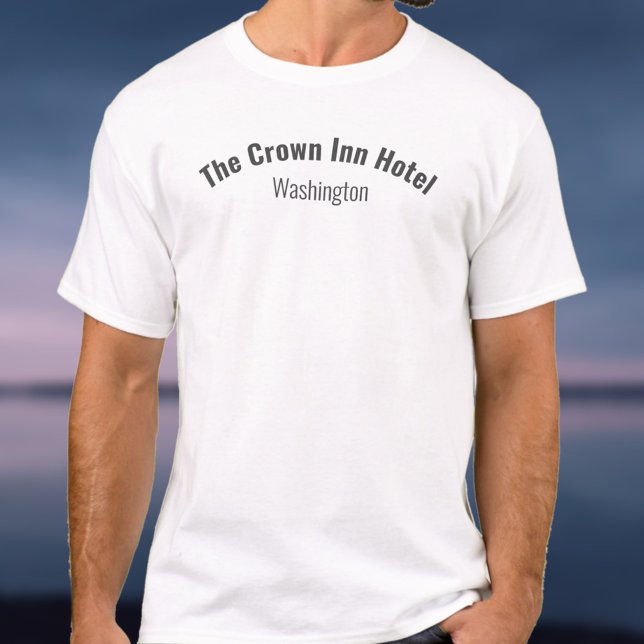 T-Shirt Uniforme de Funcionarios Hotel (Criador carregado)