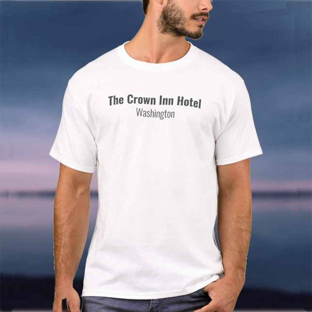 T-Shirt Uniforme de Funcionarios Hotel (Criador carregado)