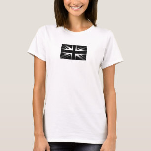 T-shirt Union Jack desvanecido