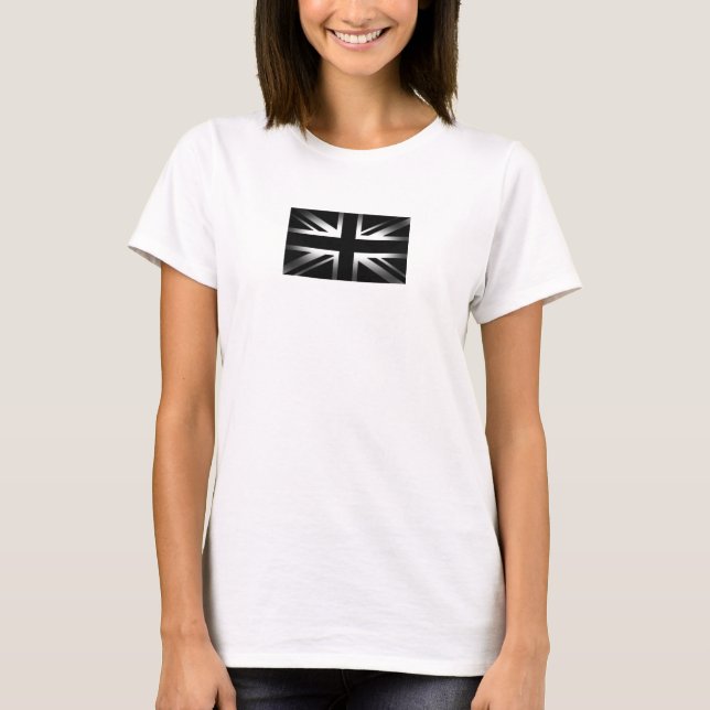 T-shirt Union Jack desvanecido (Frente)