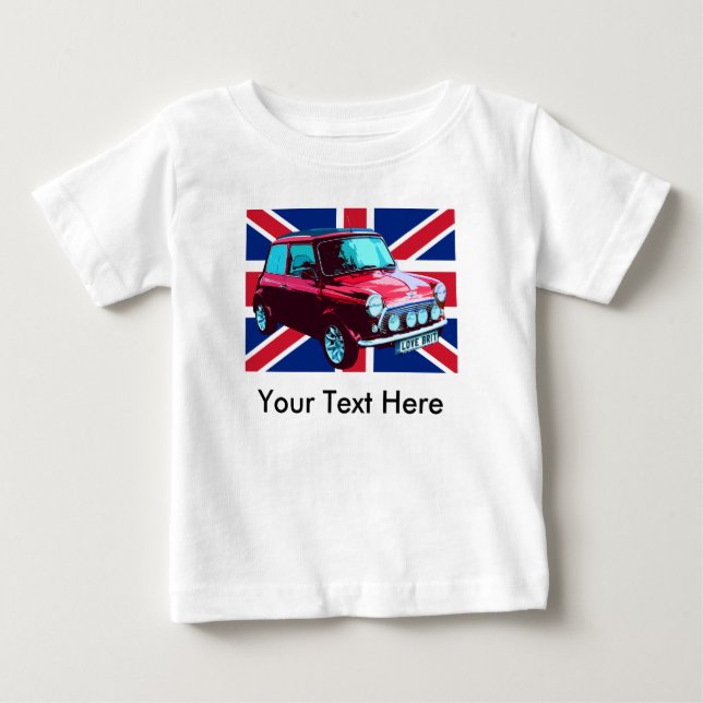 T-shirt Union Jack mini (Frente)
