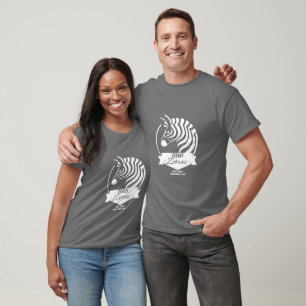 T-Shirt Unisex, Adulto de Zebra Moderna