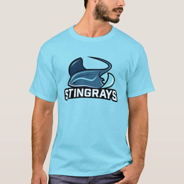 T-Shirt Unísex Básico (Stingrays) (Frente)