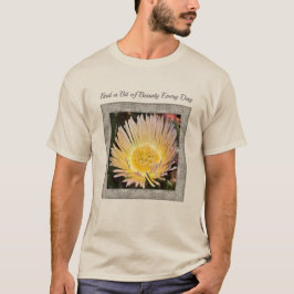 T-shirt Unisex com Flor Cactus Estonteante