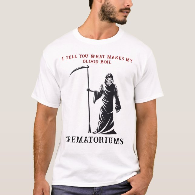 T-Shirt Unisex Da Grim Reaper (Frente)