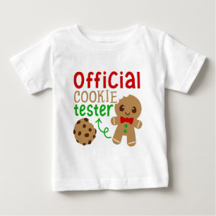 T-shirt unisex do bebê oficial do verificador do