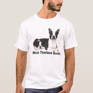 T-shirt unisex dos amigos de Boston Terrier