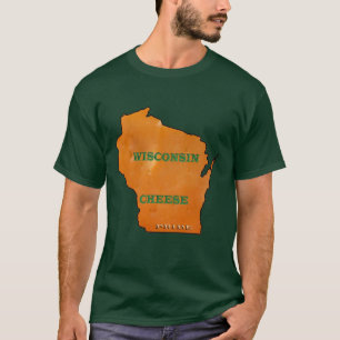 T-shirt unisex dos homens TDZ do mapa do orgulho