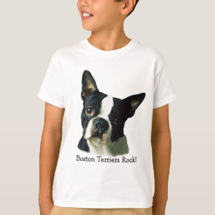 T-shirt unisex dos miúdos de Boston Terrier