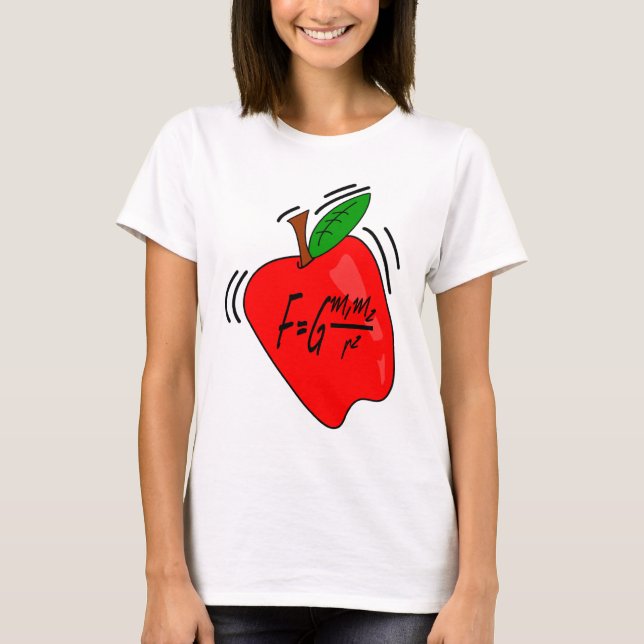 T-shirt universal da gravitação (Frente)