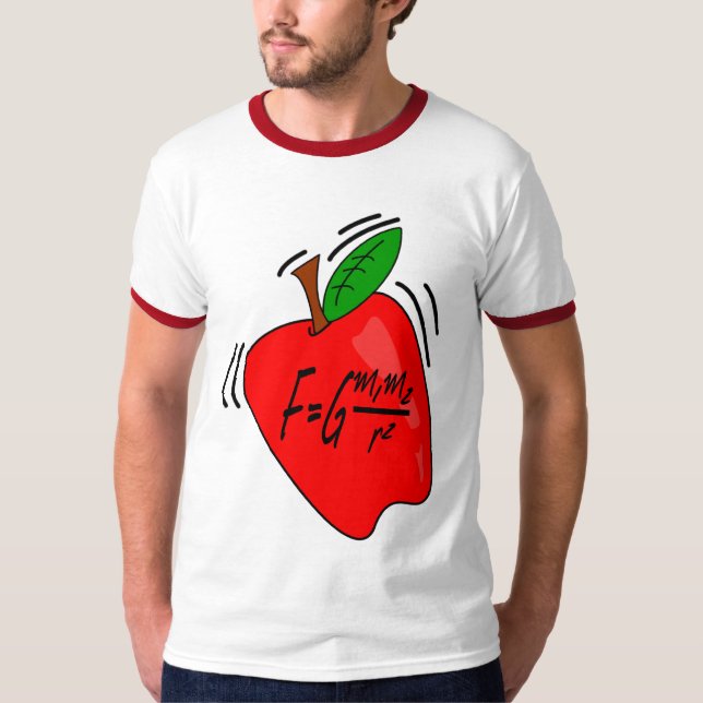 T-shirt universal da gravitação (Frente)