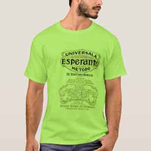 T-shirt Universala Esperanto Metodo de Doktoro Benson