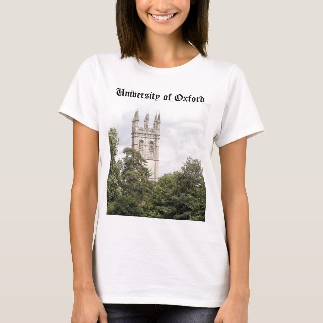 T-shirt Universidade de Oxford (Frente)
