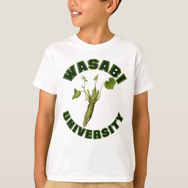 T-shirt Universidade de Wasabi (Frente)