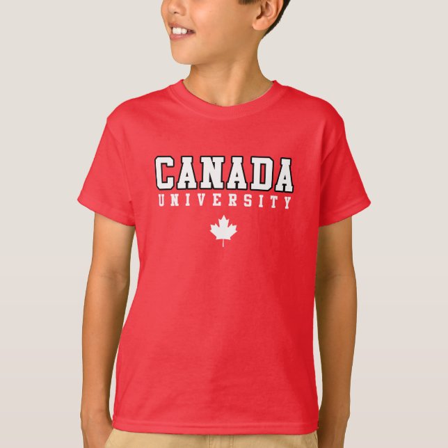T-shirt Universidade do Canadá (Frente)