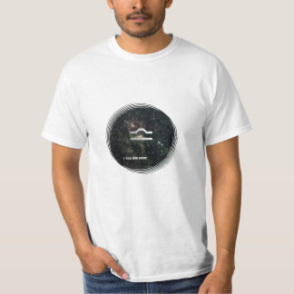 T-shirt Universo engraçado do símbolo do zodíaco do Libra