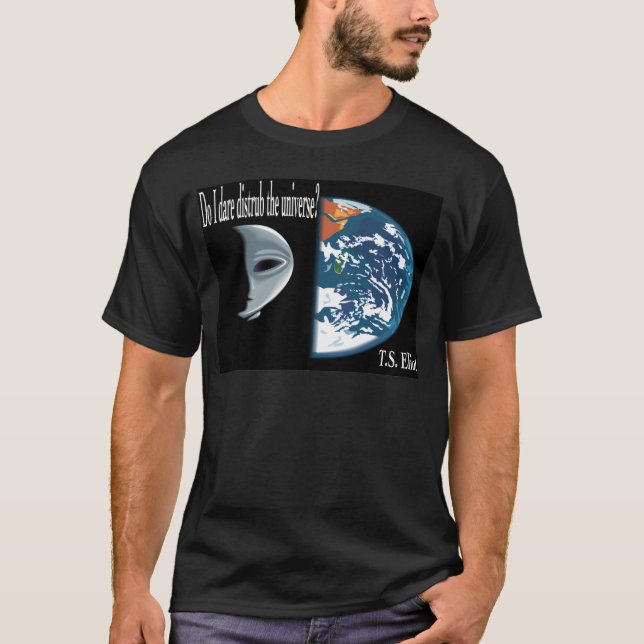 T-shirt Universo T.S. Eliot (Frente)
