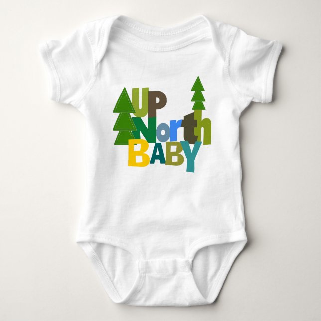T-shirt UpNorth Baby (Frente)