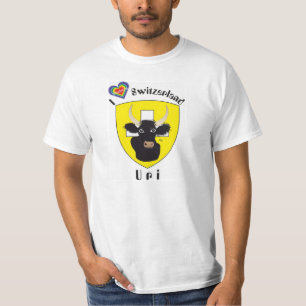 T-shirt Uri - Suíça Suisse - Svizzera - Svizra alpargata