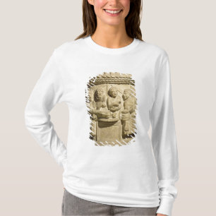 T-shirt Urna que descreve uma refeição da família, de