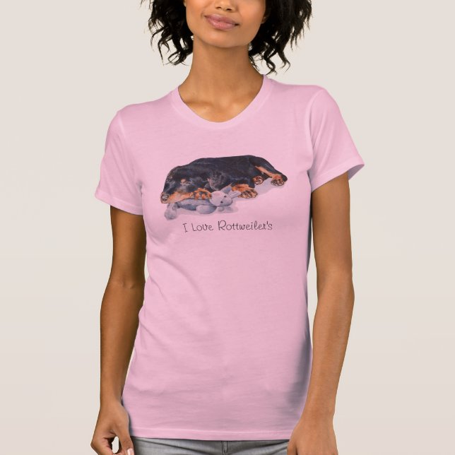 T-shirt ursinho de pelúcia giro (Frente)