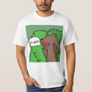 T-shirt urso alegre