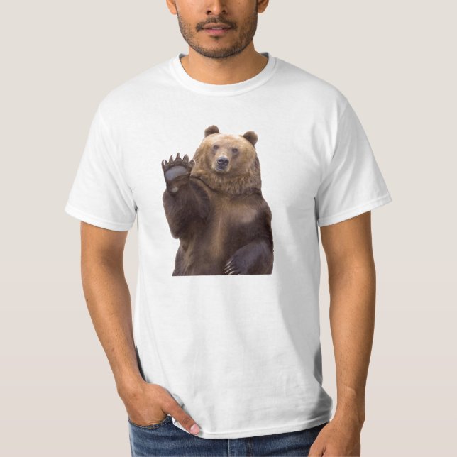 T-shirt Urso amigável (Frente)