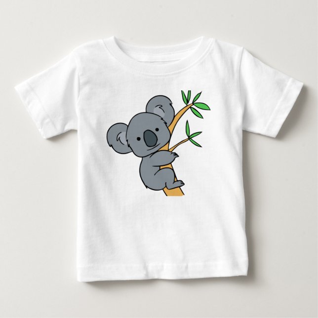 T-shirt Urso Coala Fofo (Frente)