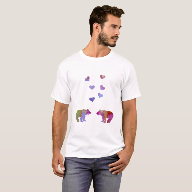 T-shirt Urso Cubs (Frente Completa)