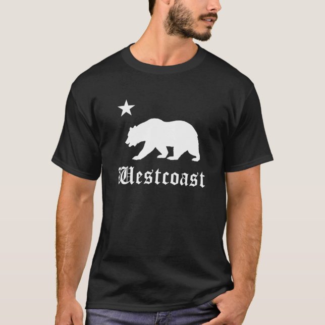 T-shirt Urso da Costa Oeste (Frente)