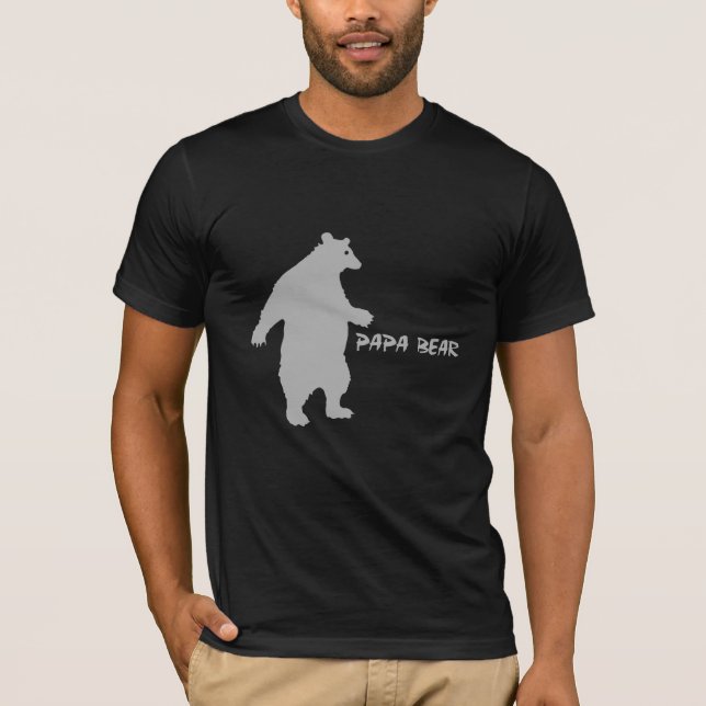 T-shirt Urso da papá (Frente)