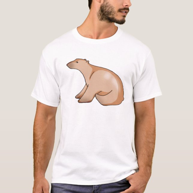 T-shirt Urso de Brown (Frente)