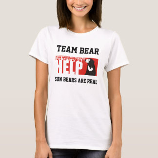 T-shirt Urso de Equipe