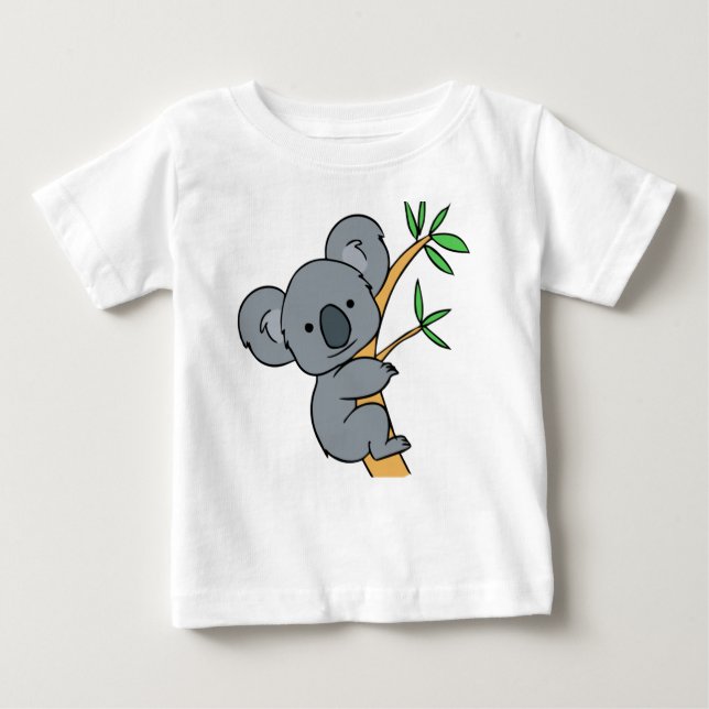 T-shirt Urso de Koala bonito (Frente)
