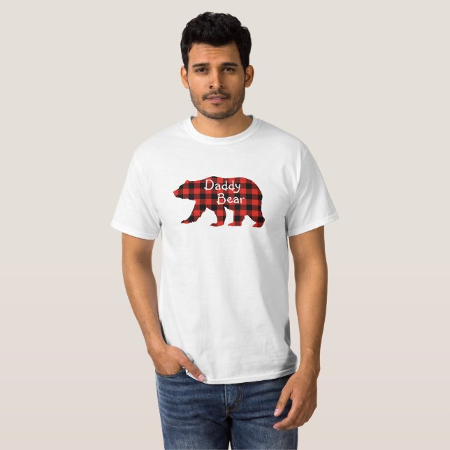 T-shirt Urso do pai (Frente Completa)