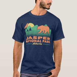 T-shirt Urso do parque nacional de jaspe