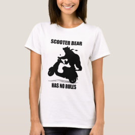 T-shirt Urso do patinete