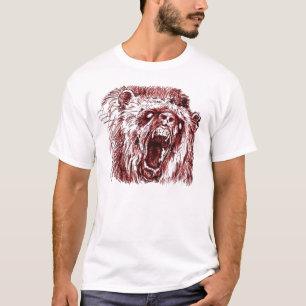 T-shirt Urso do zombi!