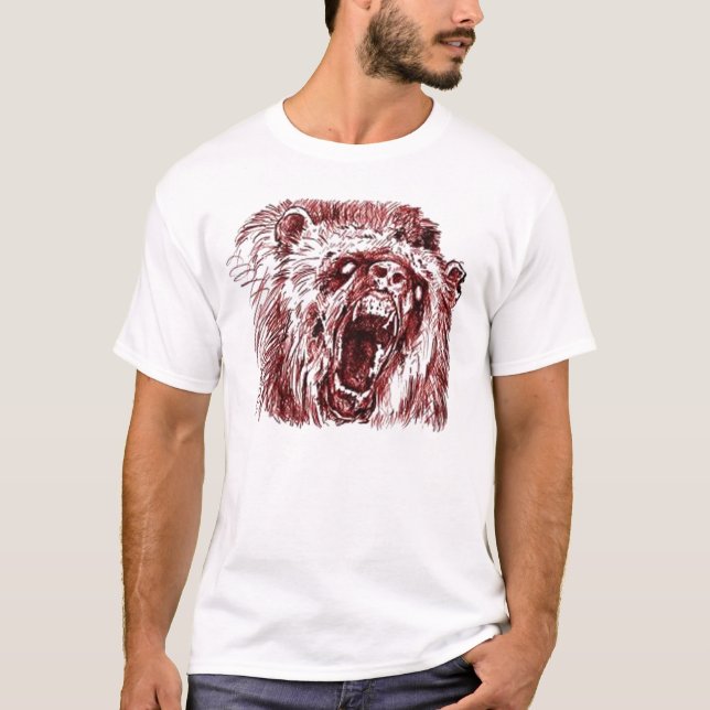 T-shirt Urso do zombi! (Frente)