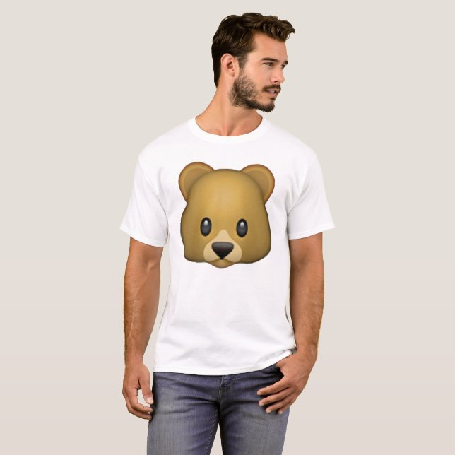 T-shirt Urso - Emoji (Frente Completa)