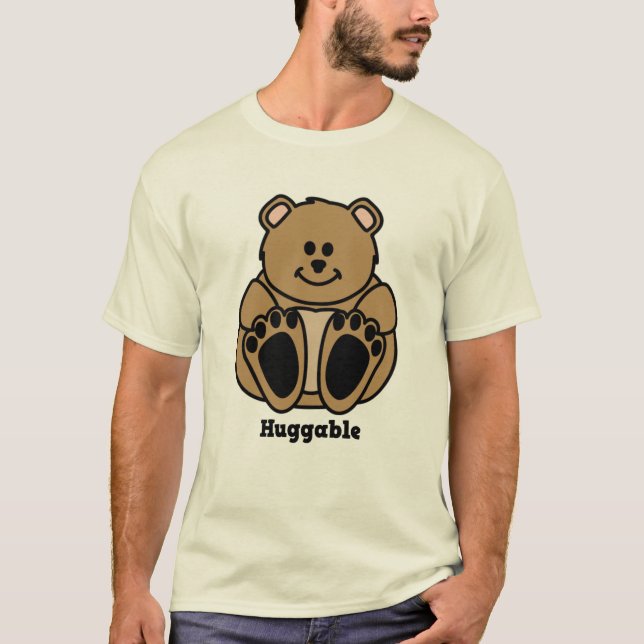 T-shirt Urso Huggable (Frente)