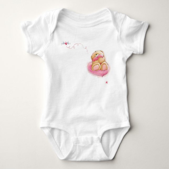 T-shirt Urso infantil do creeper/ursinho (Frente)